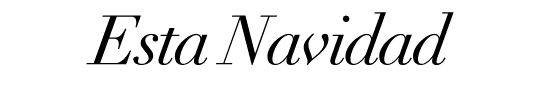 Esta Navidad