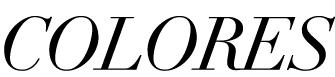 COLORES
