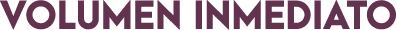 VOLUMEN INMEDIATO