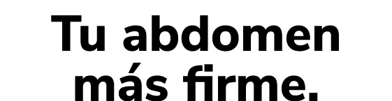 Tu abdomen m s firme.
