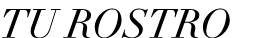 TU ROSTRO