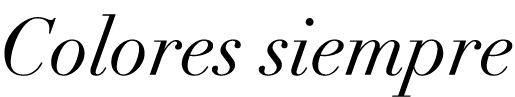 Colores siempre