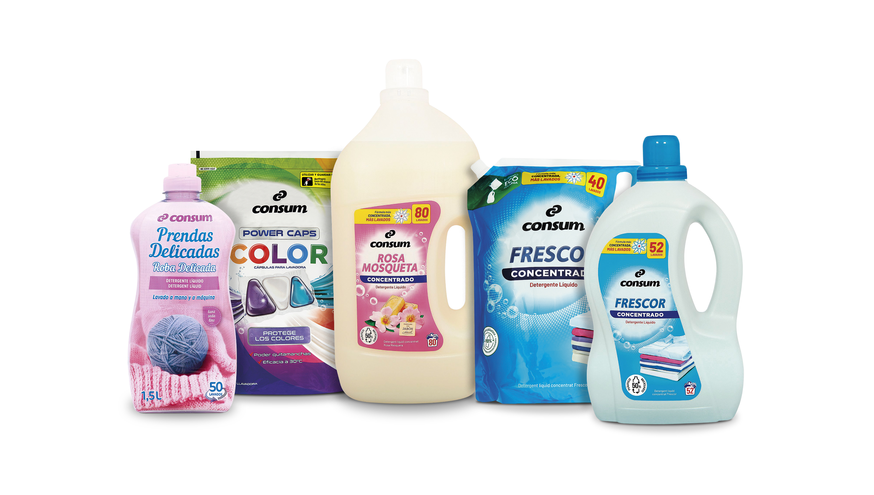 Mierda usuario pañuelo de papel Nuevos detergentes Consum con fórmula concentrada - Droguería Consum