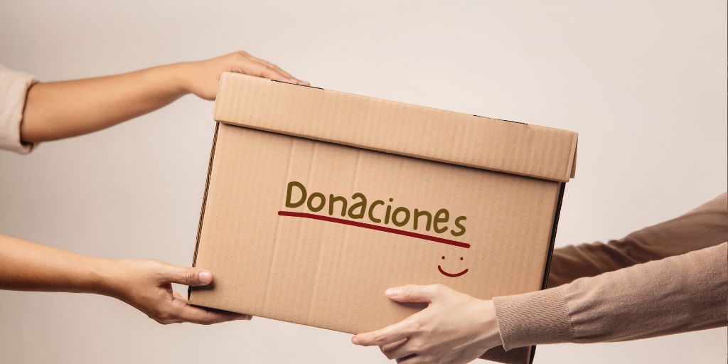 Donación a causas solidarias