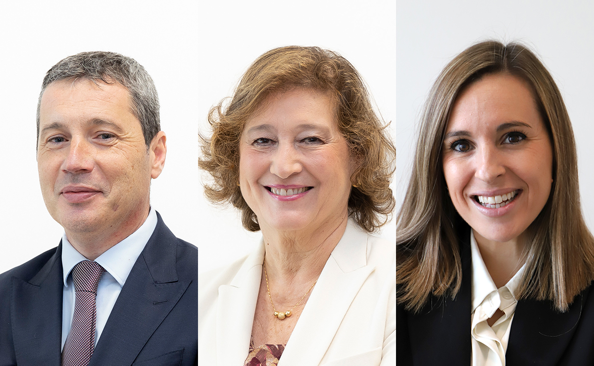 De izq. a dcha., Ricardo Marí, director de Logística, Lourdes Brugera, directora de Calidad y Atención al Cliente y Silvia Lázaro, directora de Socio-cliente y Marketing