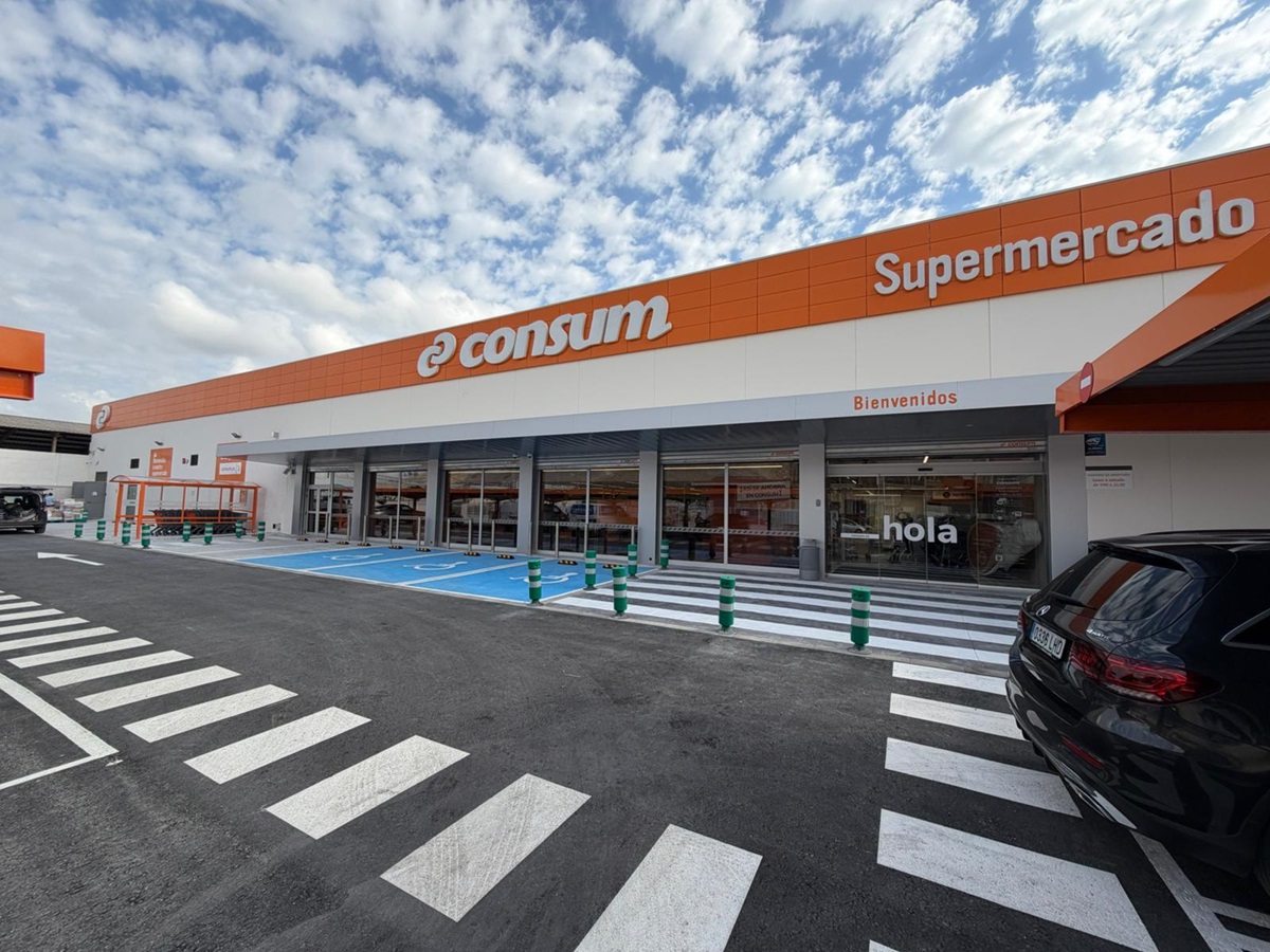 Foto façana Supermercat Consum Cox, Alacant