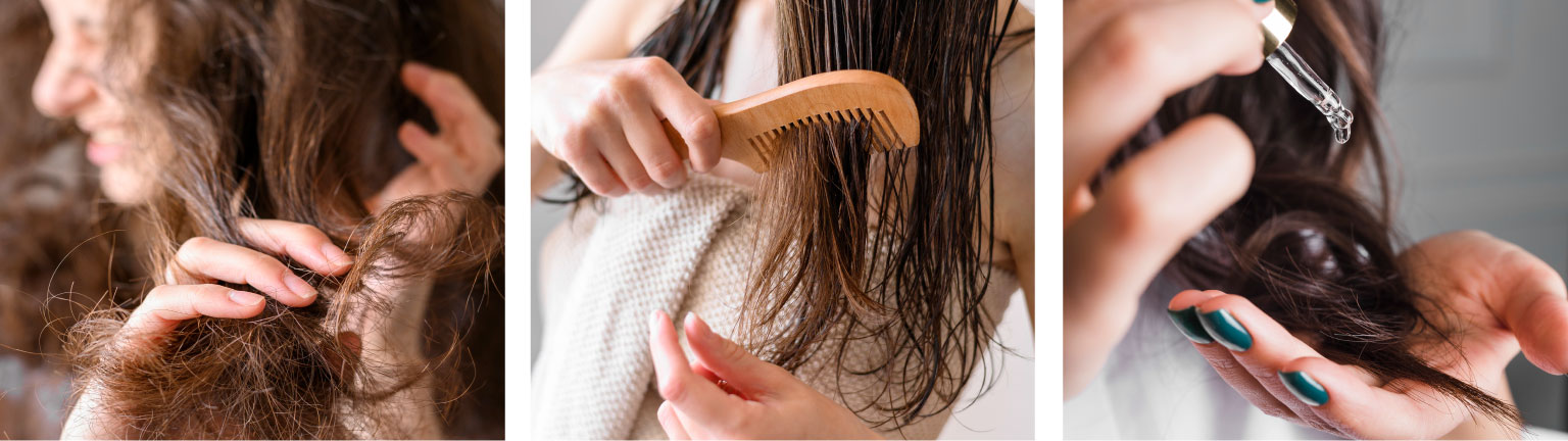 Tratamiento para el pelo encrespado