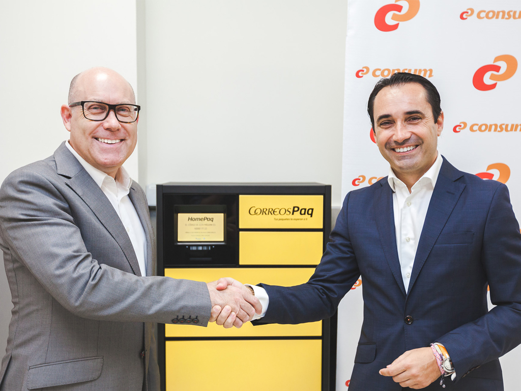 Consum instala dispositivos Correospaq para la