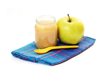 Compota de manzana