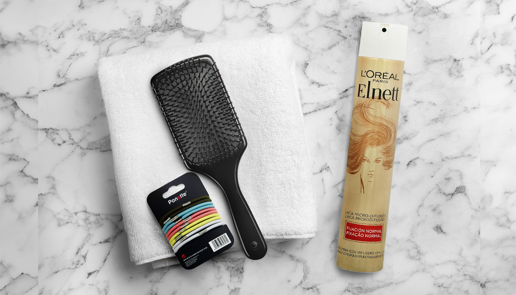 kit peinado con laca