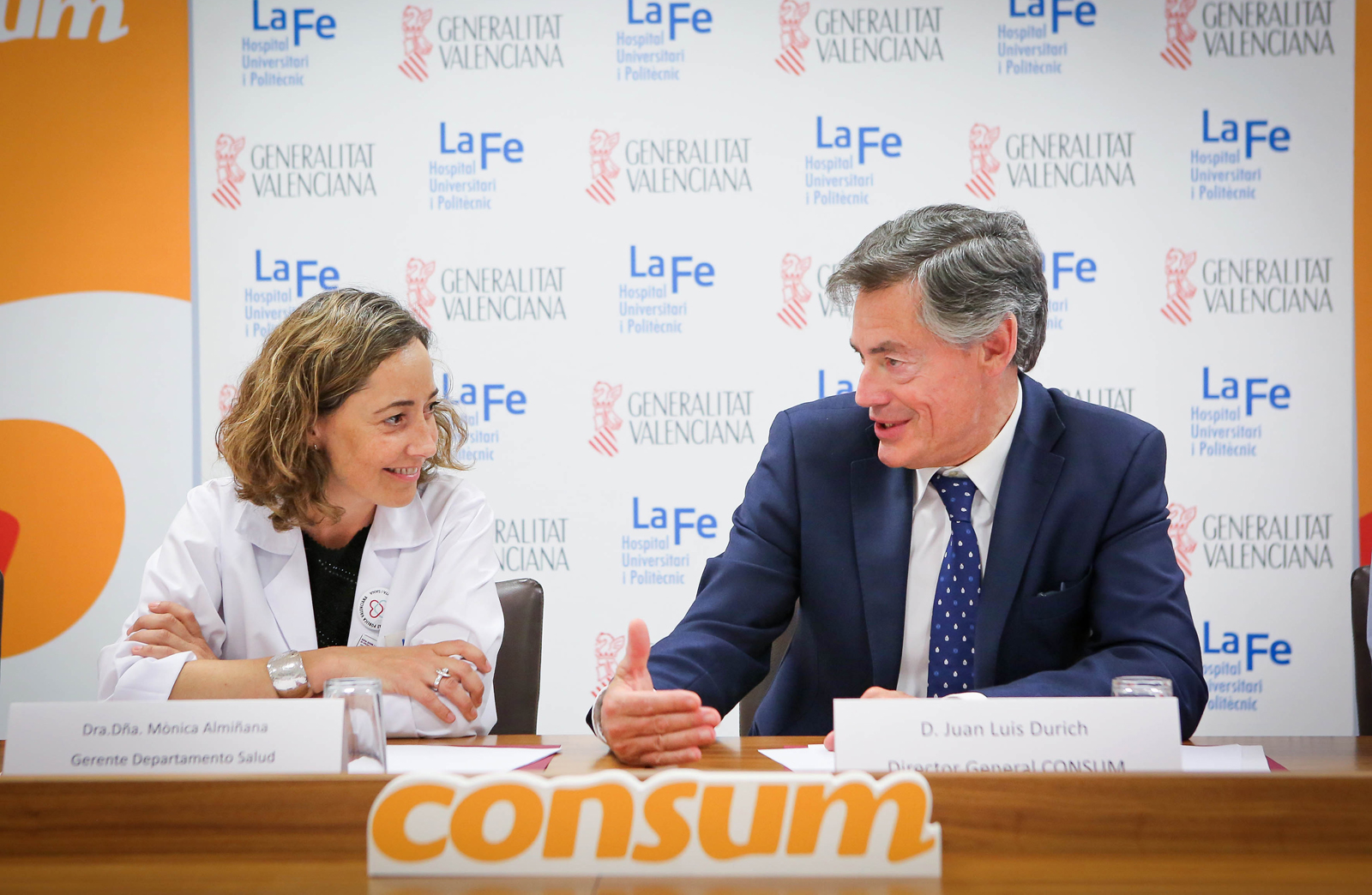 El Hospital La Fe y Consum crean una Cátedra para fomentar la alimentación saludable