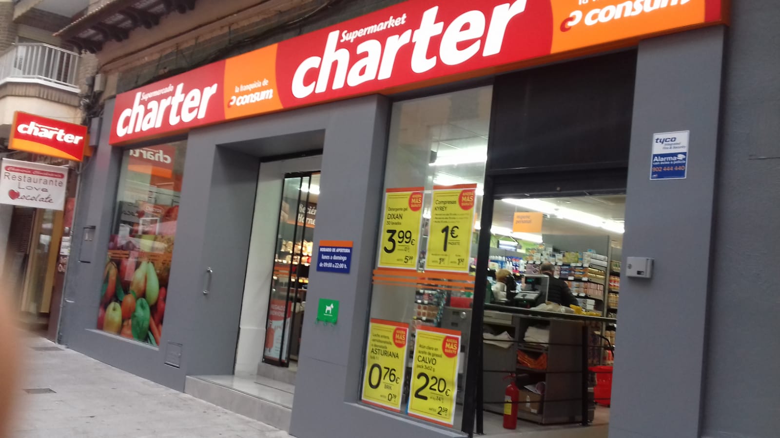 Charter obri a Torrevieja el seu octau supermercat de l’any a la Comunitat Valenciana Charter obri a Torrevieja el seu octau supermercat de l'any a la Comunitat Valenciana