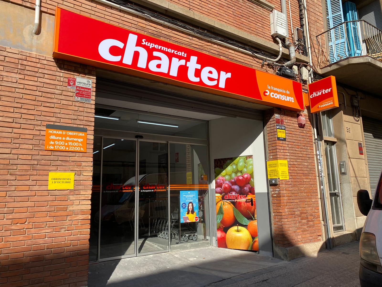 Charter obri dos nous supermercats a Manresa (foto) i Alacant Charter obri dos nous supermercats a Manresa (foto) i Alacant