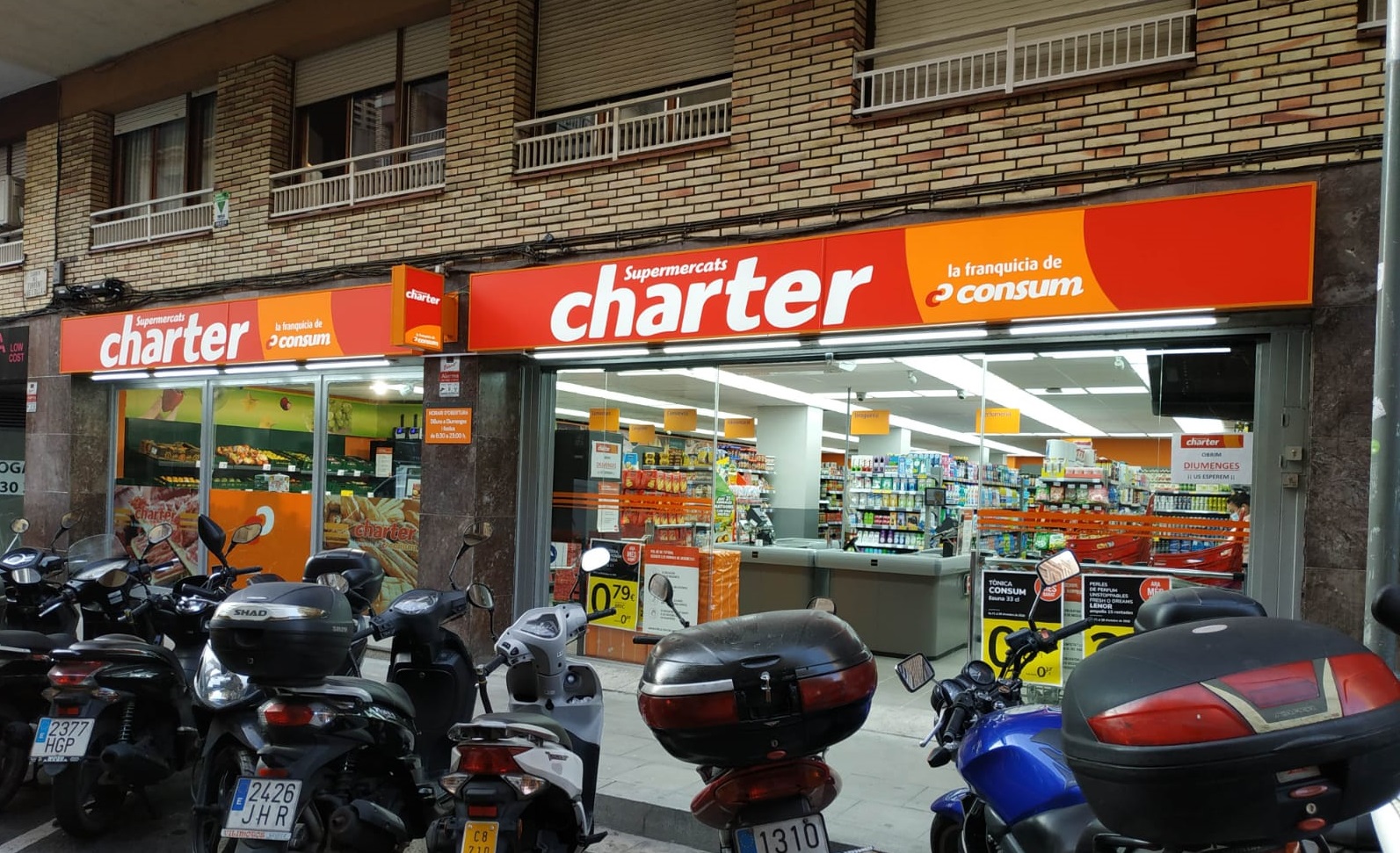 Charter obri un nou supermercat a Barcelona capital Charter obri un nou supermercat a Barcelona capital