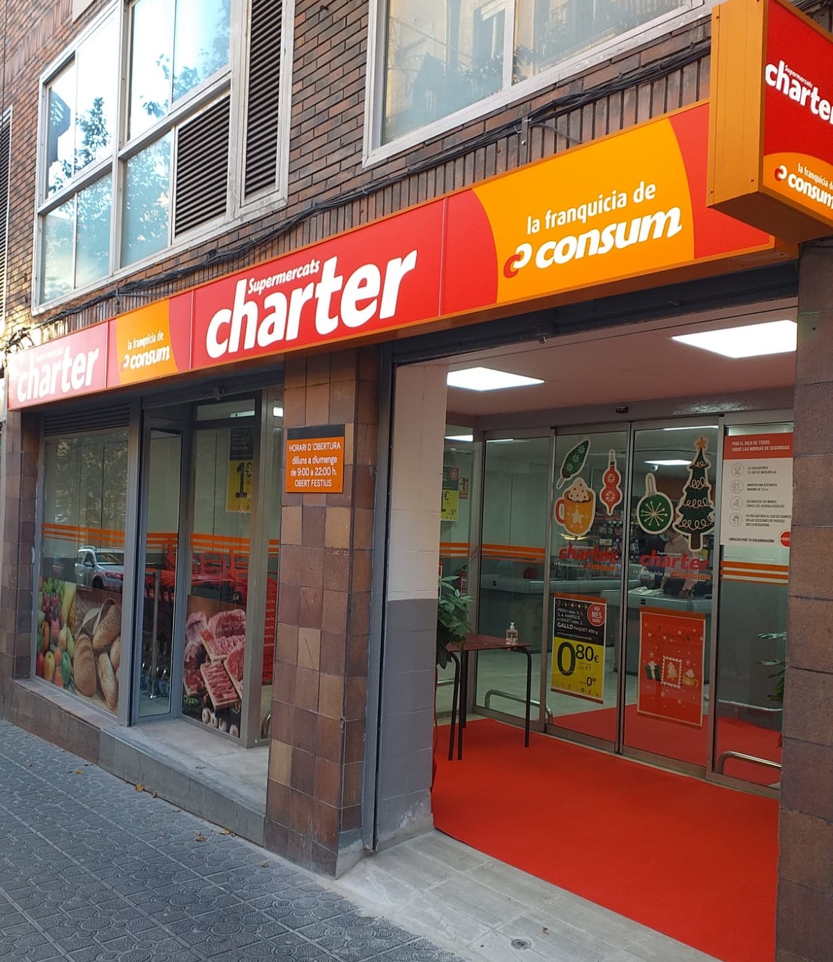 Charter obri el seu primer supermercat a la ciutat de Tarragona Charter obri el seu primer supermercat a la ciutat de Tarragona