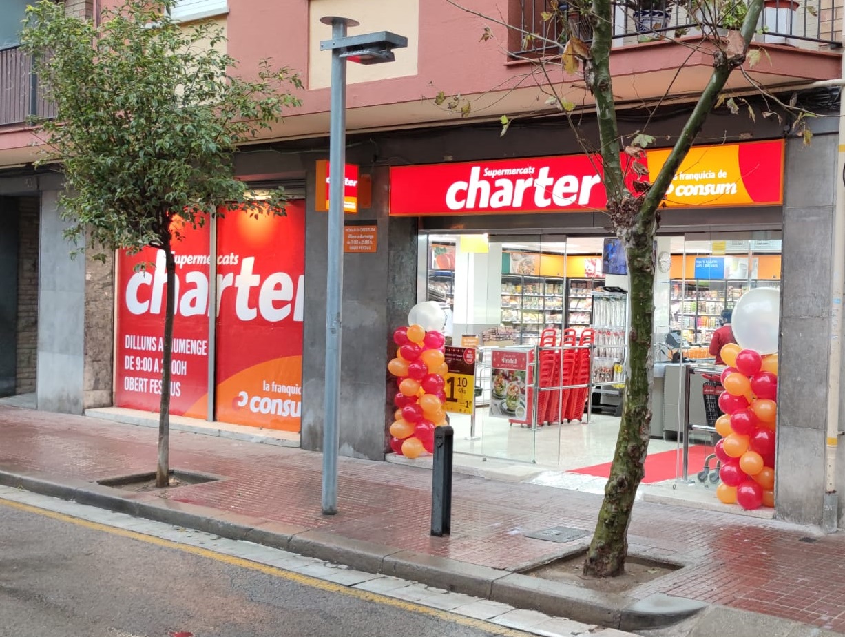 Charter obri un nou supermercat a Esplugues de Llobregat Charter obri un nou supermercat a Esplugues de Llobregat