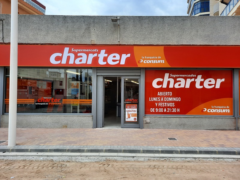 Charter obri dos nous supermercats a les províncies de València i Ciutat Real Charter obri dos nous supermercats a les províncies de València i Ciutat Real